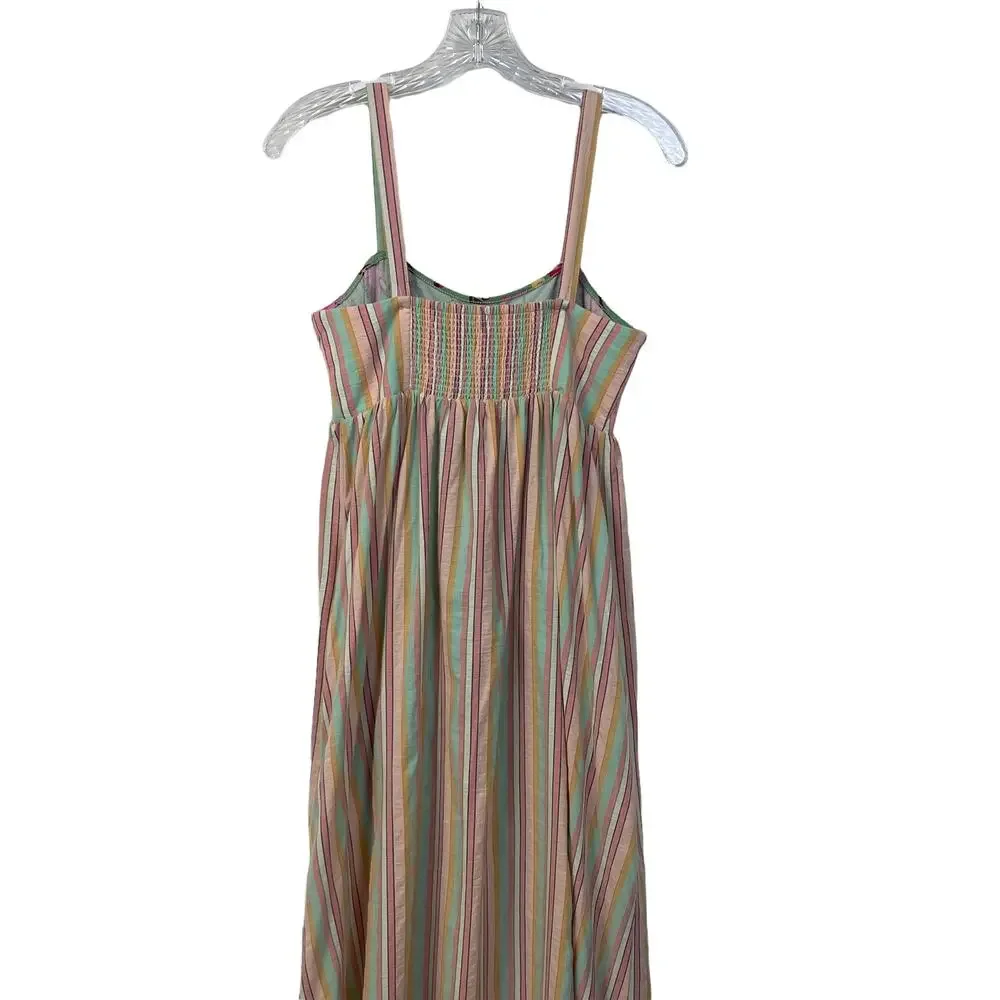NWT Matilda Jane Maxi Dress Striped “No Baggage” S Spring Summer Sundress New